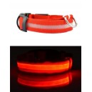 Collier lumineux à LED rouge